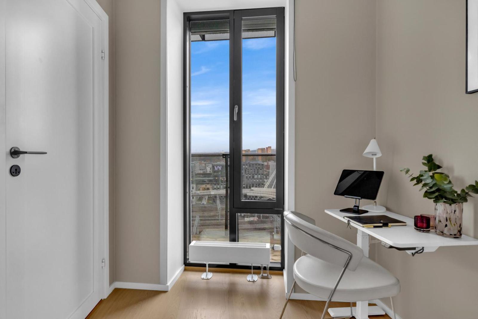 Eksklusiv Modern Barcode Appartement Oslo Buitenkant foto