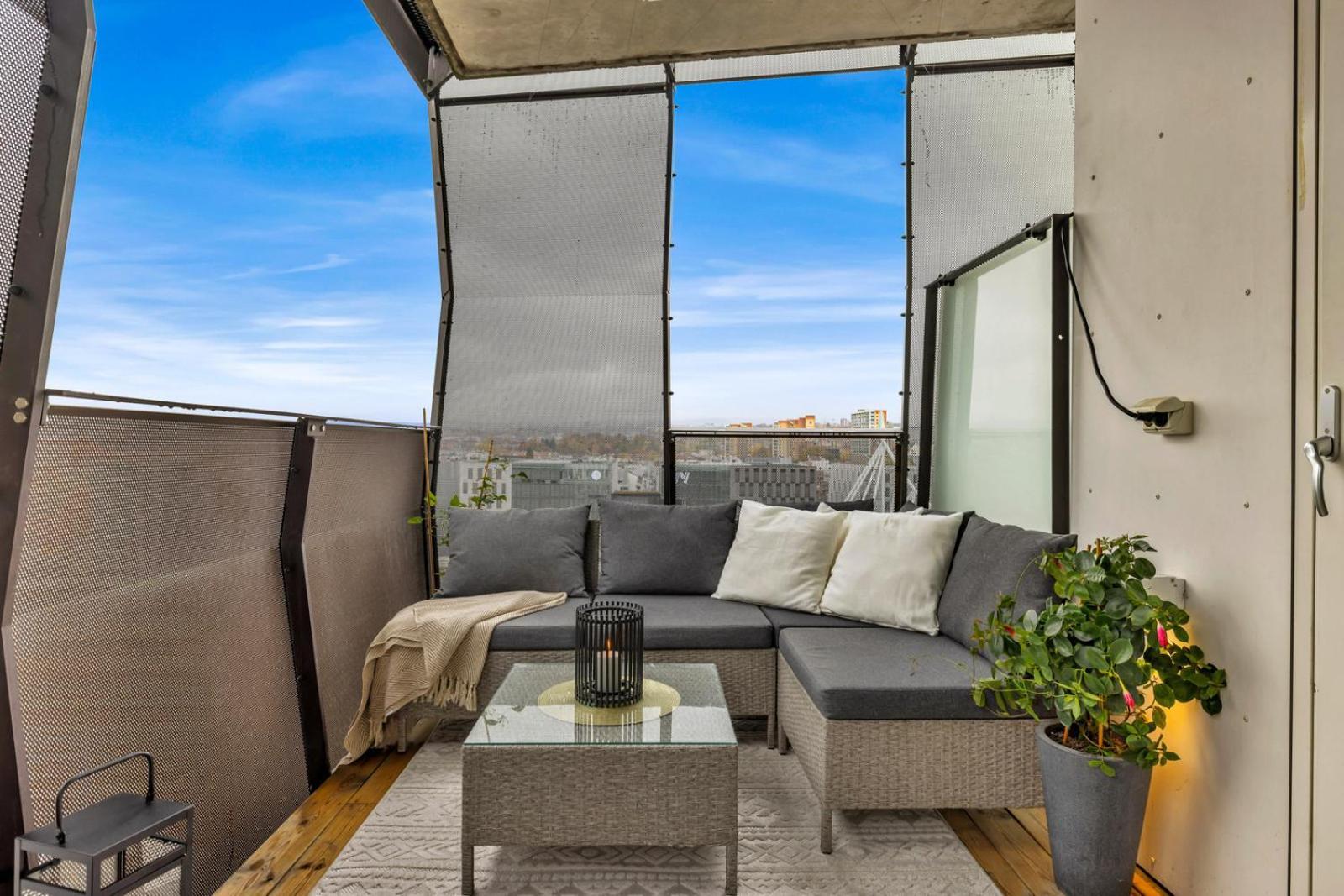Eksklusiv Modern Barcode Appartement Oslo Buitenkant foto