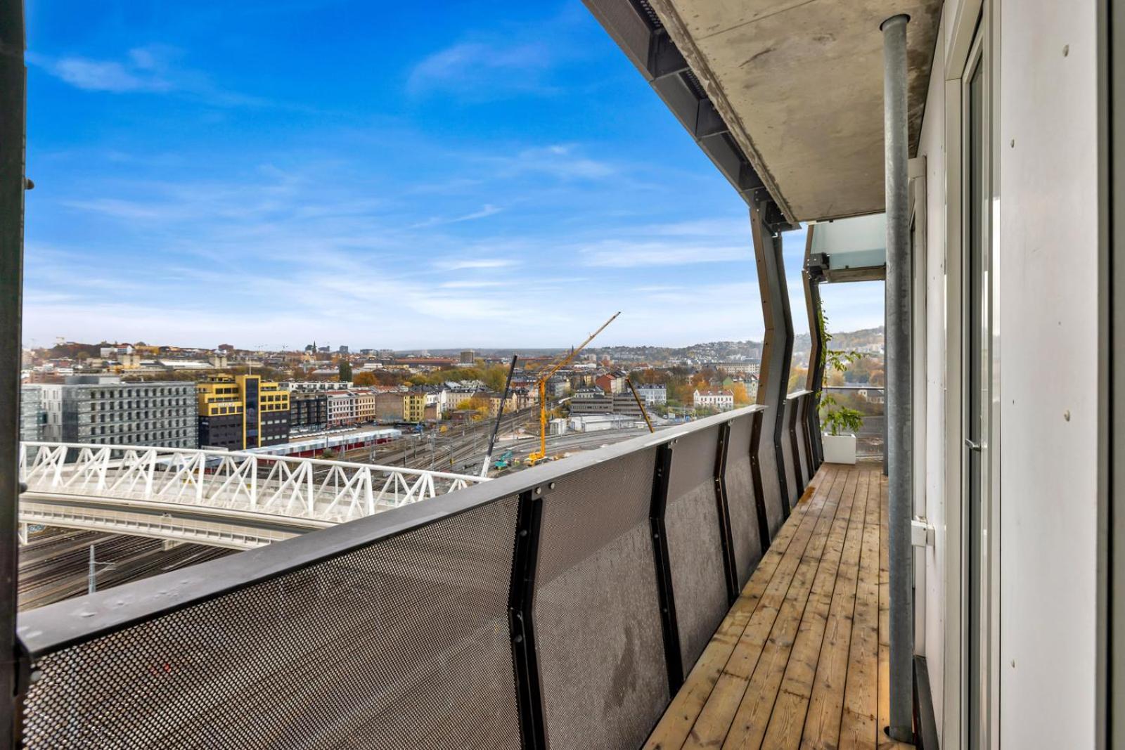 Eksklusiv Modern Barcode Appartement Oslo Buitenkant foto